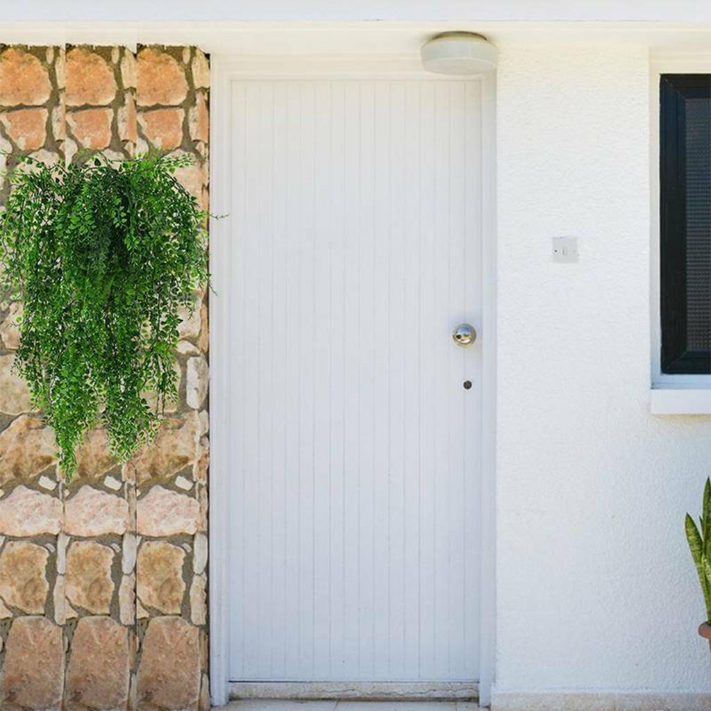 2шт искусственные висячие растения поддельные виноградные листья плюща зелень партия свадьба