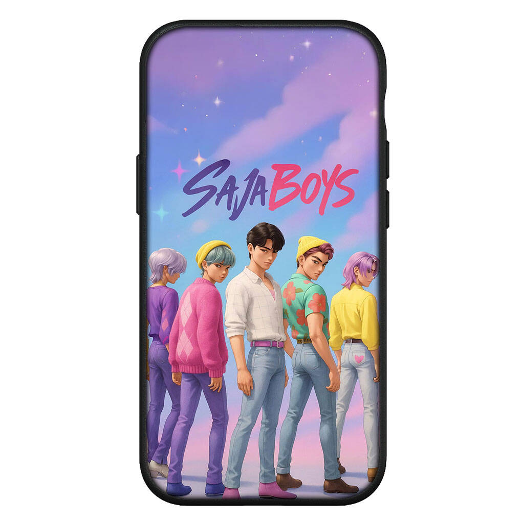 Для Samsung Galaxy S25 S24 S23 iPhone 17 16 15 Xiaomi Redmi Note 14 13 12 11 Plus Pro Max A57 Чехол KPop Saja Demon Boys Hunters OPPO Huawei Обложка