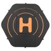 110cm Drone Landing Pads Black Landing Mats Hex Double Sided Foldable Portable Water Wear Resistant Silicone Fixing Drone Pads for Inspire 3
