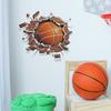 Баскетбол Наклейка на стену Спорт Спальня для мальчиков Искусство Наклейка на стену Детская комната Декор для детской