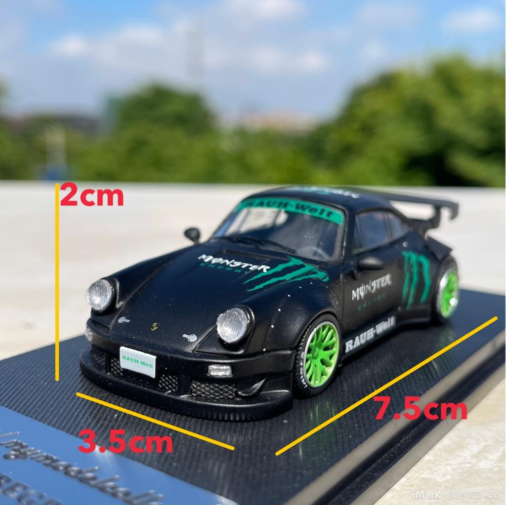 Diecast 1:64 Scale Porsche 911 Alloy Car Model Collectible Toy Gift Souvenir Display Ornament