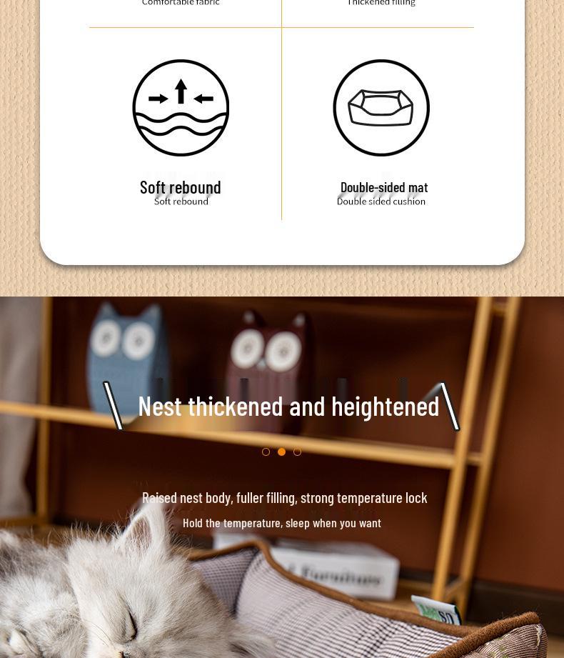 Цветочная свежая летняя лежанка для собак от маленьких до средних пород, съемная и моющаяся, всесезонная