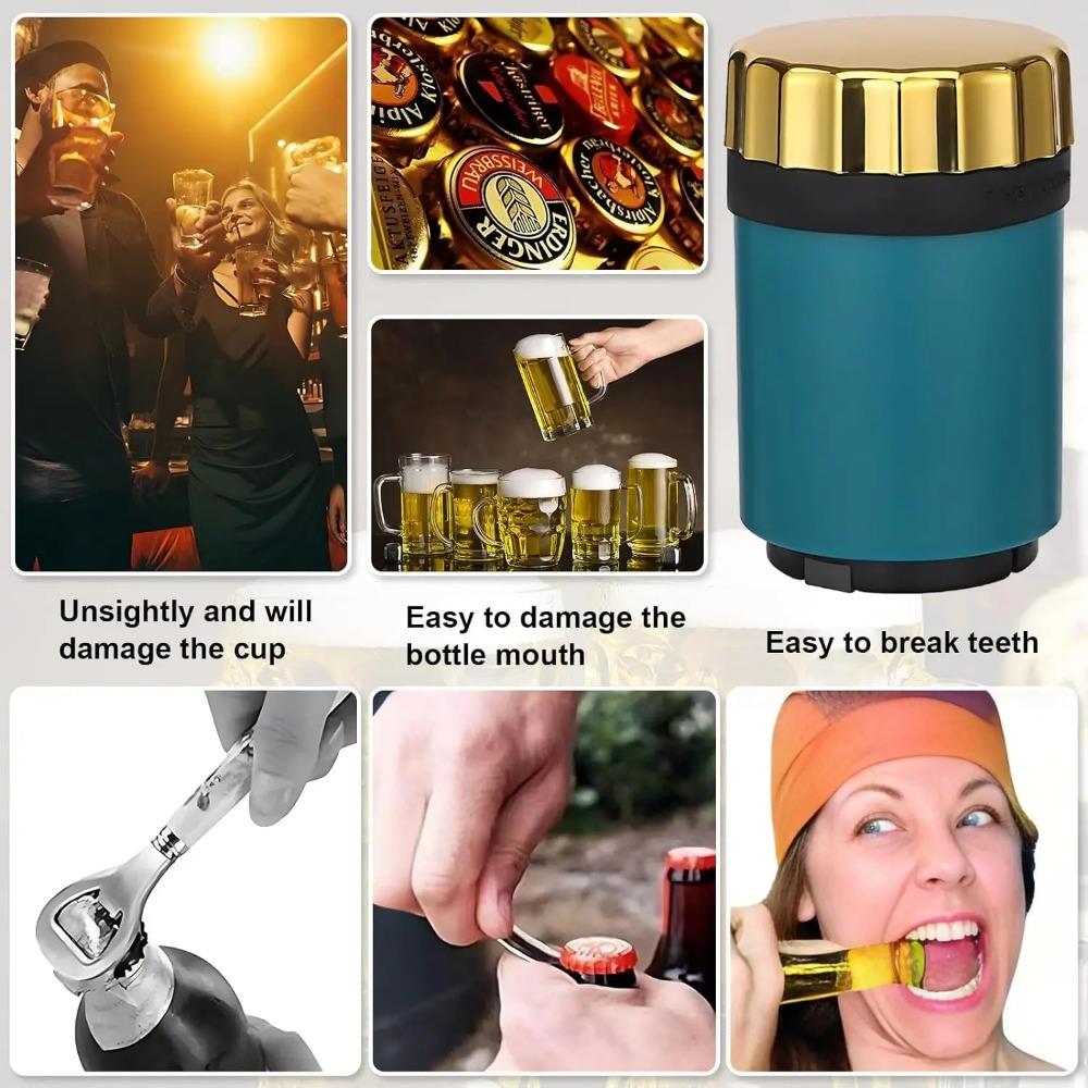 Автоматическая открывалка для пивных бутылок Магнитная открывалка для пива Открывалка для вина Пива и газировки Кухонные принадлежности для бара