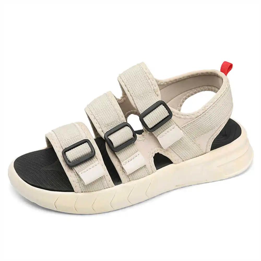 Size 40 Navy Blue Black Shoes For Man Slippers Hawaiian Flip Flops Man Sports Sandal For Men Sneakers Premium Best Sellers