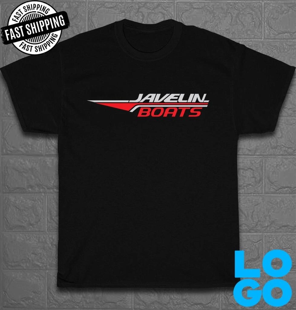 New Javelin Boats Logo Men's Funny T-Shirt Made In USA Size S to 5XL
