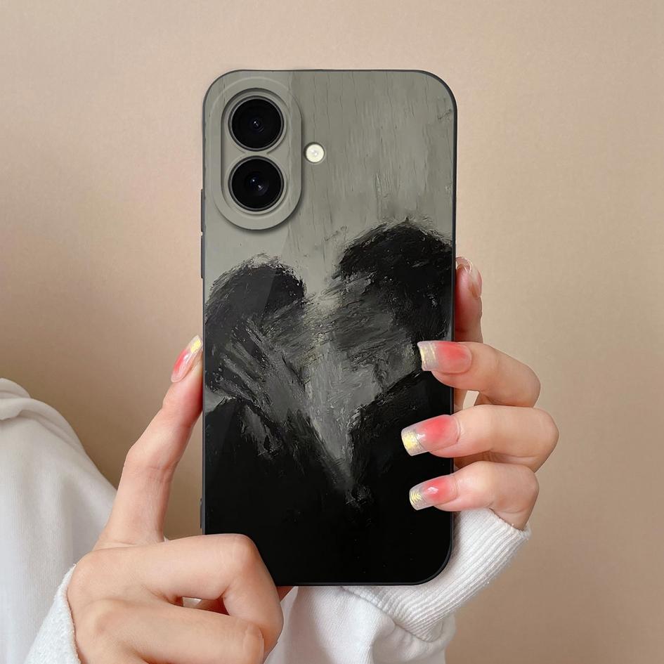 Для Apple iPhone 16 Plus 16pro 16promax новый чехол симпатичный цветочный узор облаков мягкий тонкий жидкий силикон высокое качество ударопрочный чехол для iPhone чехол Capas