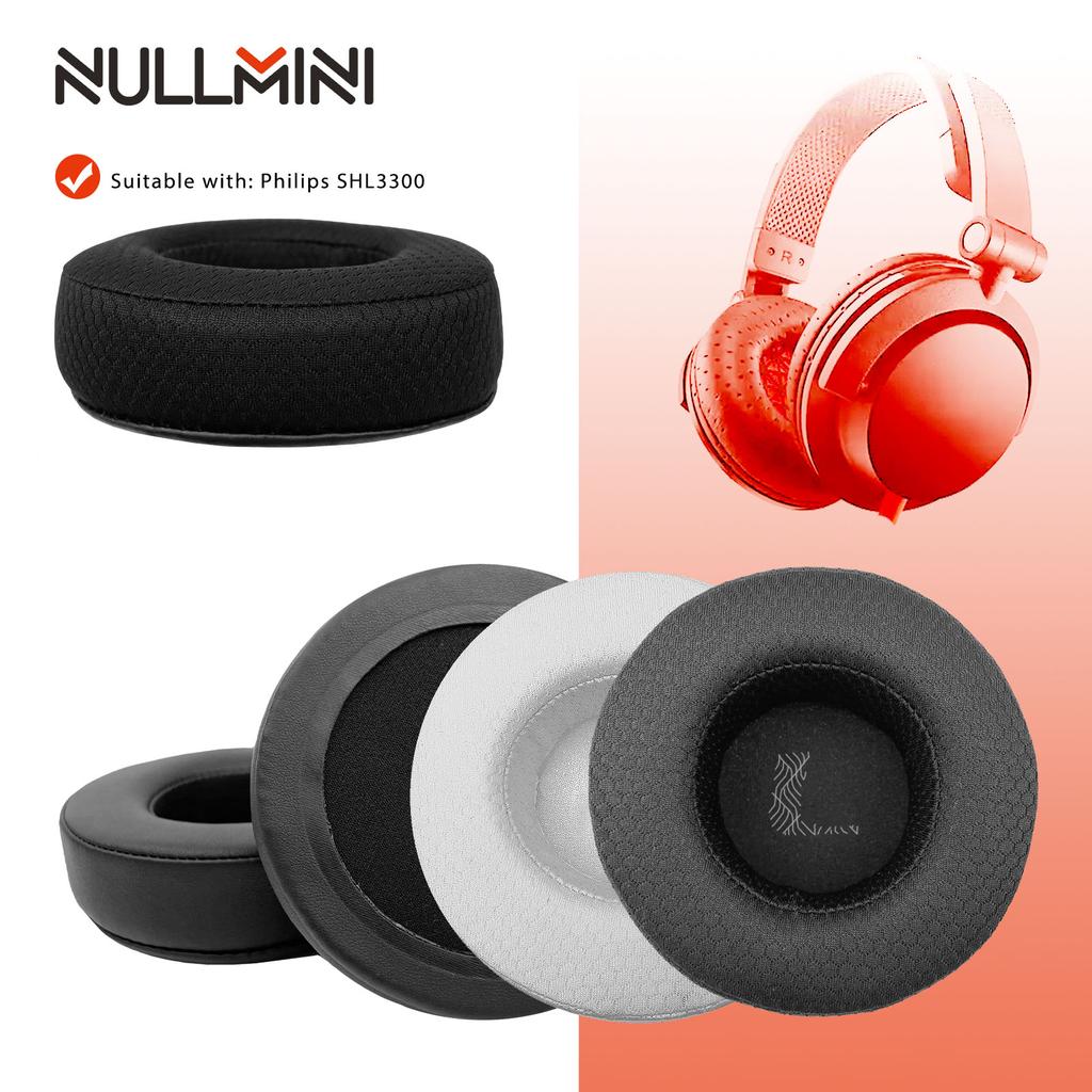 NullMini Запасные амбушюры для наушников Philips SHL3300 Подушечка для ушей Накладки на уши Охлаждающая гелевая накладка Оголовье