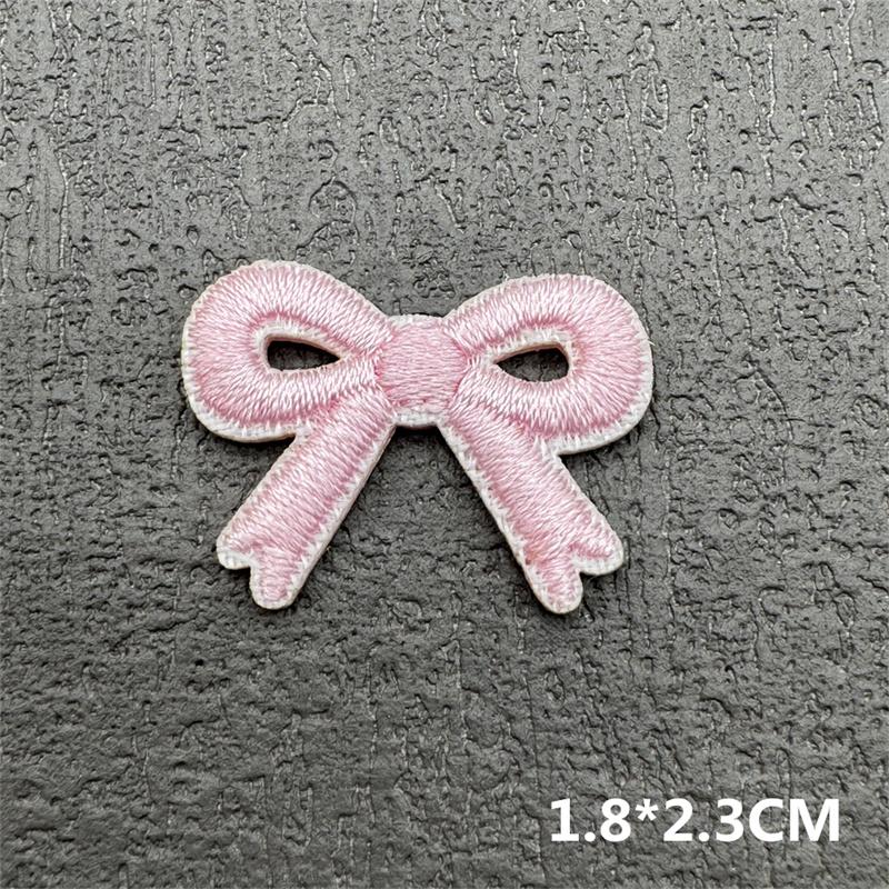Милые мультяшные маленькие вышитые нашивки для одежды Candycherry Наклейки-нашивки на одежду, приклеиваемые утюгом, Термонаклейки, Значки