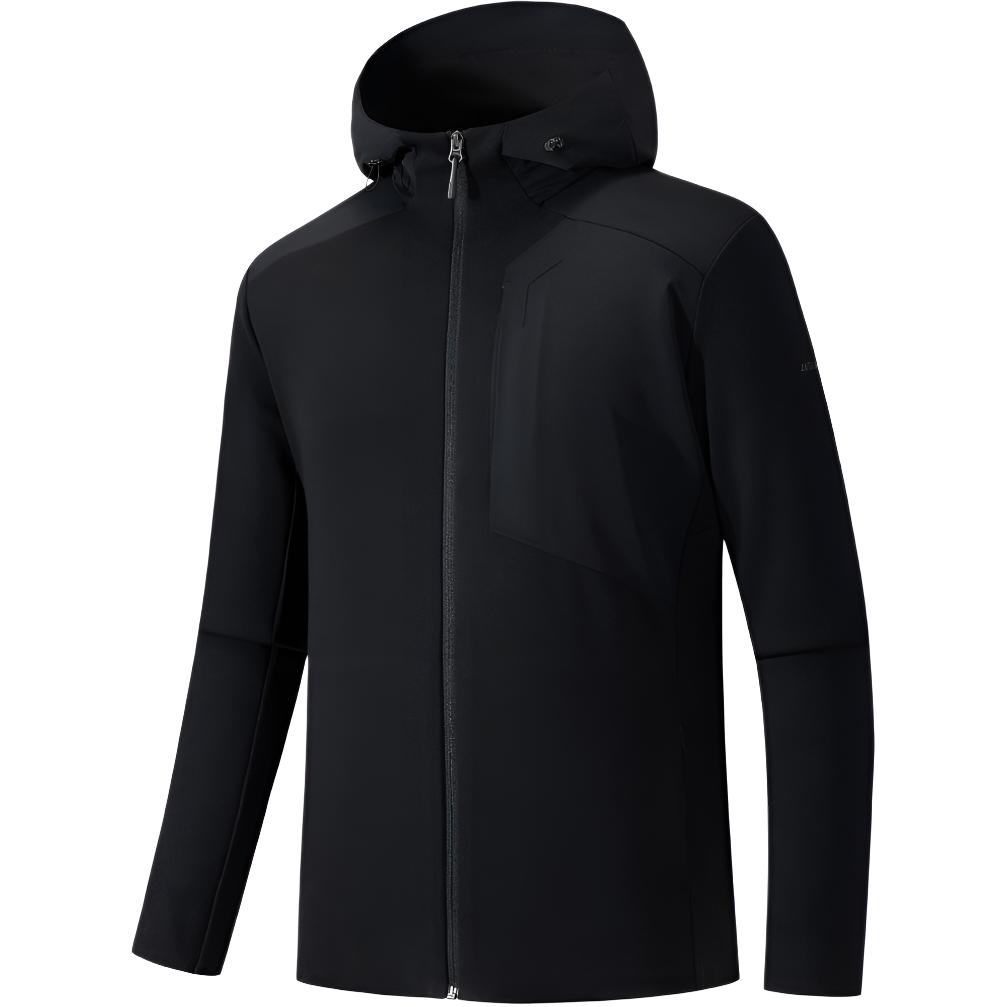 Anta Champion Серия для путешествий Спортивный Минималистичный Однотонный На молнии С капюшоном Удобный Универсальный Свободный Жакет Мужской Жакет 152530711-2