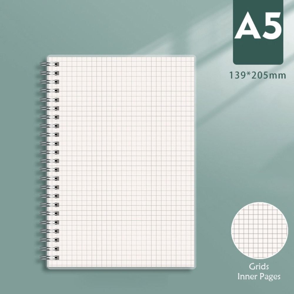 A5/B5/A4 Spiral Notebook 80Sheets Sketchbook Multifunctional Notepad  School Office Supplies