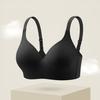 Women Bra Adjustable Shoulder Strap Push-up Anti-snagging Solid Color Full Coverage Wire-free