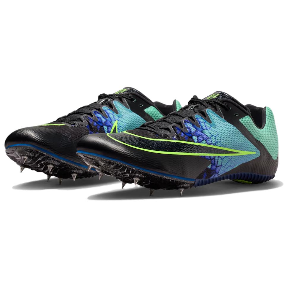 Nike Кроссовки мужские Zoom Rival Sprint Glam Emerald Rise Sapphire Синий Призрачно-Зеленый Черный IM9132-300