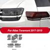 PPF Car Headlight Protective Film Headlamp Transparent Black TPU Sticker for Volkswagen VW Atlas Teramont 2017- Accessories