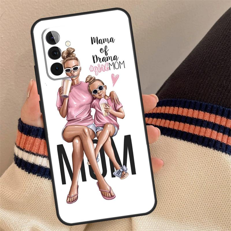 СУПЕР МАМА МАМА МАМА МАЛЫШ Чехол Для Samsung Galaxy A14 A54 A34 A24 A52 A32 A22 A12 A51 A71 A33 A23 A13 A53 Чехол Funda
