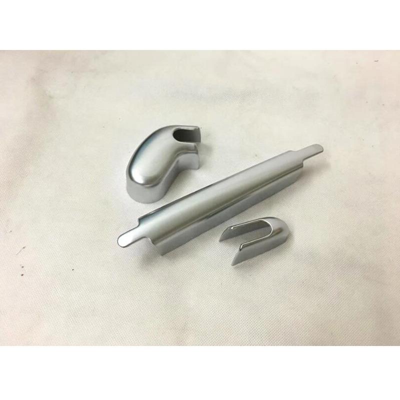 For Jaguar F-PACE FPace 2016 2017 2018 Car ABS Rear Back Glass Wiper Wash Nozzle Frame Trim Tail Window