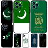 Pakistan Passport Flag Phone Case For iPhone 15 16 14 13 12 11 Pro Max Mini Plus XS X XR Back Cover