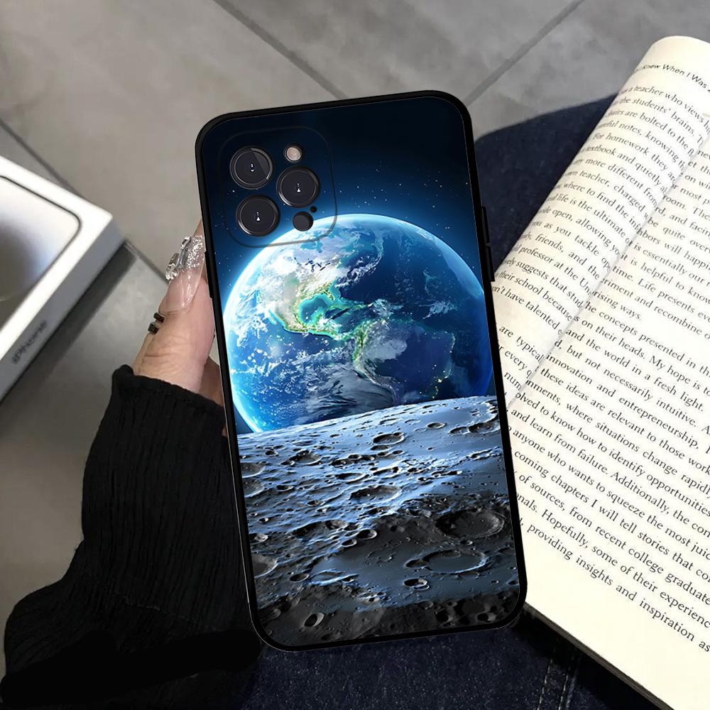 Чехол для телефона "Звезды Земли Космос" для IPhone 16 15 14 13 12 Mini 11 Pro XS Max X XR SE 6 7 8 Plus Мягкий Силиконовый Чехол