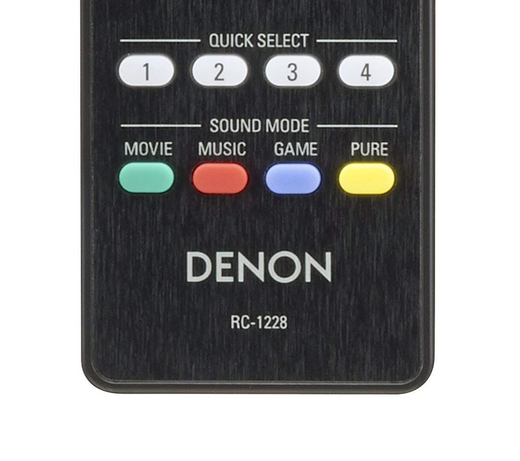 Denon AV-ресивер объемного звучания Dolby Atmos High Class Black AVR-X2600 7.2-канальный виртуализатор/средний AVR-X2600HK