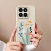 Case For Xiaomi 14 Pro Cartoon Soft Smooth Liquid Silicone Full Protection Shockproof Bumper For Xiaomi14 14Pro Back Cover Capa