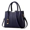 Fashionable Blue PU Leather Women’s Handbag 29x22x13cm Large Capacity