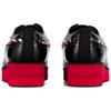 ONITSUKA TIGER БРОГИ Повседневная кожаная обувь Женская Черный Красный 1182A679-002
