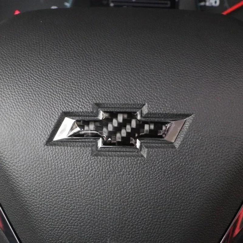 Rlgc6 Наклейка на центр руля автомобиля для Chevrolet Cruze Spark Aveo Sail Orlando Sonic Corvette Orlando Cobalt Malibu Trax