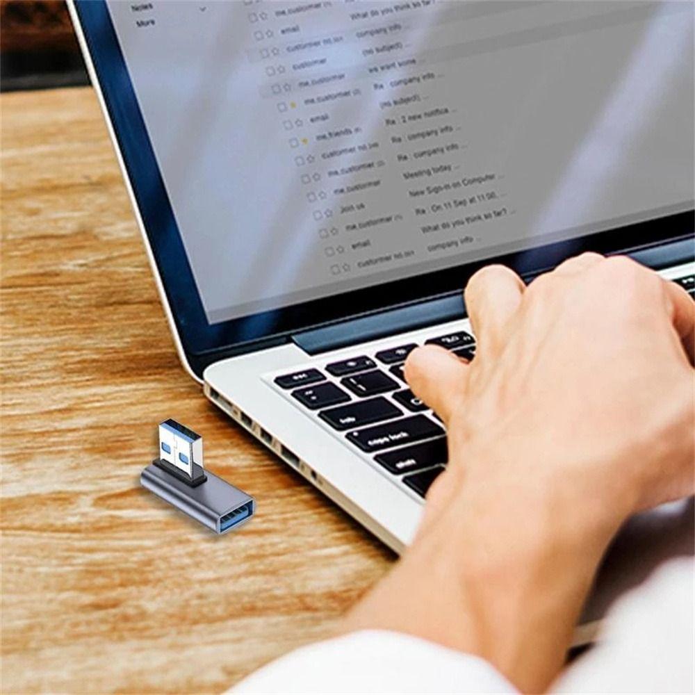 USB-адаптер с гнездом Быстрая передача данных Быстрая зарядка Конвертер кабеля типа C Адаптер OTG