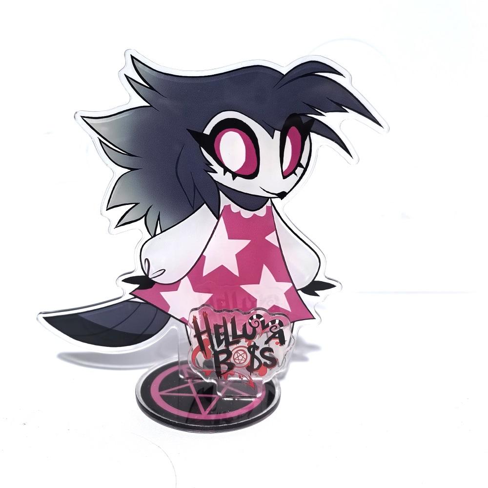 15СМ Фигурка Hazbin Hotel Helluva Boss Стенд Акриловые Фигурки Вагги Настольная Подставка Фигурка Набор Украшений Подарки
