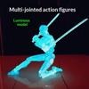 Многосуставная подвижная фигурка 3D-печатная позируемая манекен-модель для создания анимации Stop Motion Декор