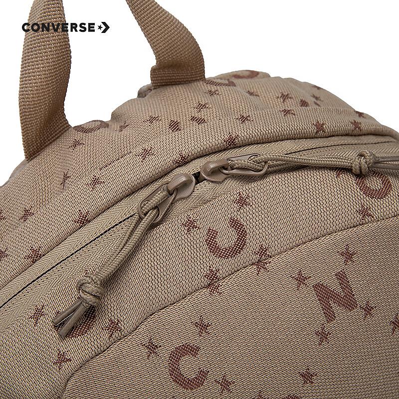 Converse Весенняя коллекция 2025 года: Детский школьный рюкзак с регулируемой высотой, с принтом по всей поверхности.