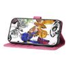 For iPhone 12/12 Pro 6.1 inch Skin-touch PU Leather Stand Wallet Case Butterfly Imprinted Phone Cover