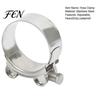 Rust-proof Hose Clamp Stainless Steel Clamp, Adjustable Heavy Duty Clip, Leakproof Metal for Automotive, Plumbing, Garden Connection Self Adjusting