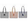 Korean Vintage Yankees Logo Large Tote - Trendy, Versatile, Commuter-Friendly Women's Bag