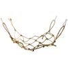 Parrot Swing Rope Birds Hanging Climbing Net Wiith Hook Hammock Birds Stand Ladder Birds Chewing Playing Gym Toys 30X20CM