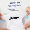 Li-Ning (LI-NING) Men's Sports Socks (3 Pairs), Running And Basketball Socks, Sweat-Absorbing, Anti-Slip, Breathable, Casual Socks for Men And Wome