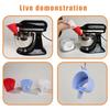 Yousheng Воронка для муки для миксера KitchenAid Силиконовая насадка-воронка для миксера KitchenAid Artisan KSM150 5-Quart Складная, для выпечки без беспорядка