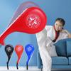 Boxing Target Ergonomic Kick Resistant Kick Pad Target Shock-Absorbing Faux Leather Taekwondo Foot Target Loud Target
