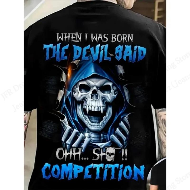 Винтажная футболка с черепом на Хэллоуин, футболка с 3D-принтом Джейсона Вурхиза, мужская и женская модная повседневная футболка с коротким рукавом, топы, детская одежда, новая