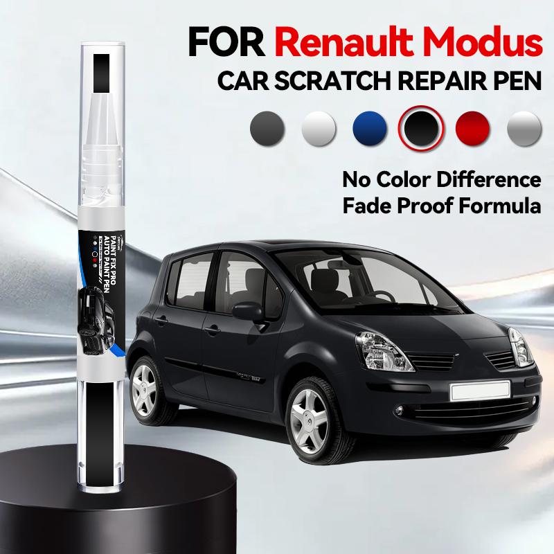 Для Renault Modus Автомобильный лак-маркер Ремонт царапин на машине Автоаксессуары Черная аэрозольная краска Автогаджеты