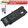 7FMXV Сменный аккумулятор для DELL Latitude 5320 7320 7420 7520 3941 мАч