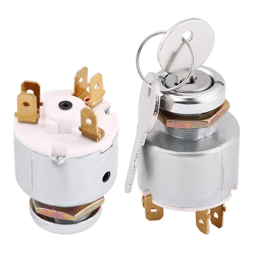 ON OFF Start Ignition Switch 12V Engine Start Switch Car Ignition Switch For Car Motorcycle Boat