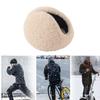 Winter Teens Fleece Ear Warmer Elastic Windproof Solid Color Earmuff Adult Unisex Winter Cycling Skiing Supplies