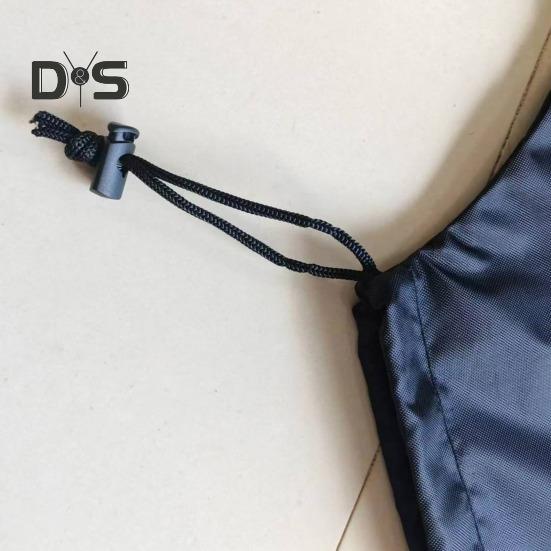 Мешок для воздуходувки из ткани Оксфорд 420D, водонепроницаемый мешок для сбора мусора, универсальная сумка для хранения с нижней молнией для воздуходувки, двора, сада