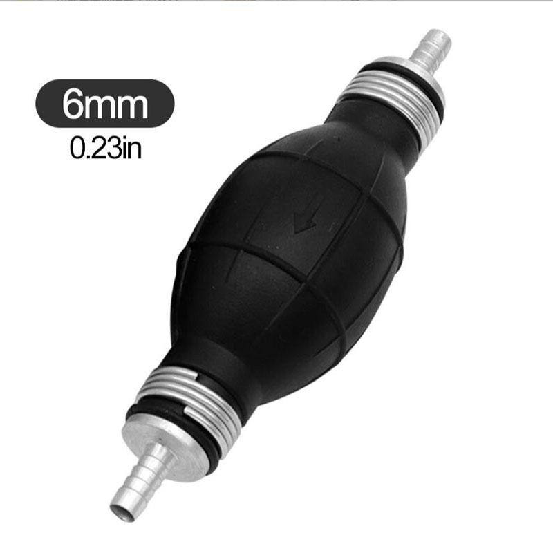 Ручной топливный насос, резиновый, алюминиевый, ручной насос, груша для перекачки дизельного масла, бензина, для автомобилей, лодок, морских лодок, подвесных моторов 6 мм/8 мм/10 мм/12 мм