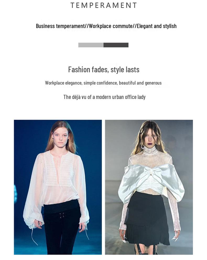 Женский белый осенний костюмный набор 2025: Элегантный блейзер с длинным рукавом и профессиональная рабочая одежда