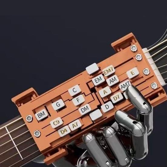 Гитарный аккордовый пресс Гитарный тренажер Помощь по аккордам Гитарный помощник Система обучения Инструменты для отработки аккордов для начинающих