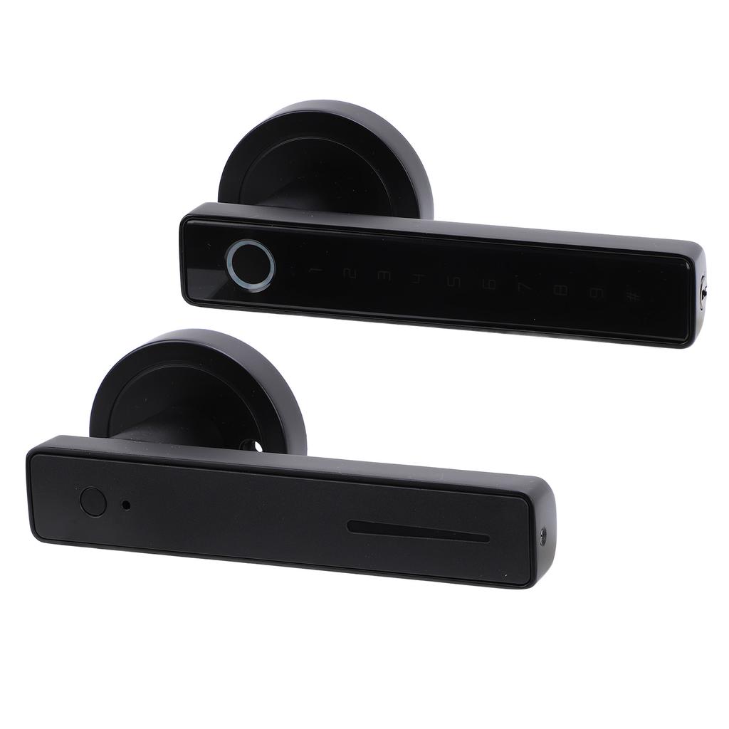 Дверная ручка с клавиатурой и отпечатками пальцев, замок для бесключевого доступа, цифровая ручка для спальни, дома, отеля