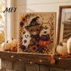 Handmade Holiday Gift Ideas Halloween Faux Pearl Art DIY Kit, Spooky Cute 3D Beads Painting Crafts, Mosaic Crafts for Adults Gothic Ghost Pumpkin Cat