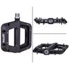 MTB Bike Pedals Non-Slip Mountain Bike Pedals Platform Bicycle Flat Pedals 9/16 Inch