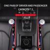 Car Seat Gap Multifunction Storage Box Seat Gap Cup Holder For Bentley Continental GT MULLINER Bentayga Flying Hurtling Spurlogo